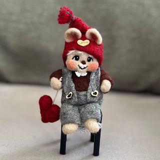 Ullnåla figur Gunnar