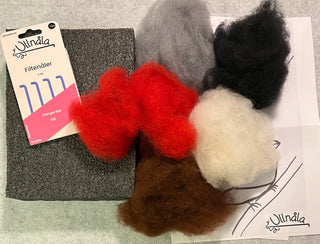 Dompap sitteunderlag, komplett kit