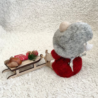 Ullnåla figur Veslemor