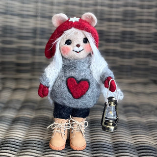 Ullnåla figur Vimsa