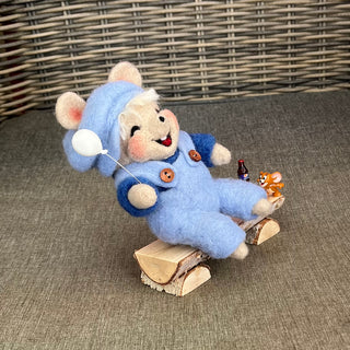 Ullnåla figur - Gladgutten