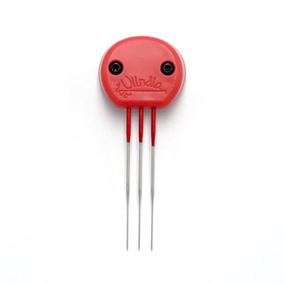 Wool Needle Felting Needle Holder, Red