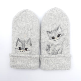 Tovet kattevotter, komplett kit