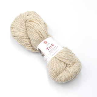 Oppskrift på tovet sitteunderlag, med garn