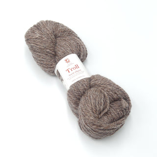 Garn - Troll melert, brun