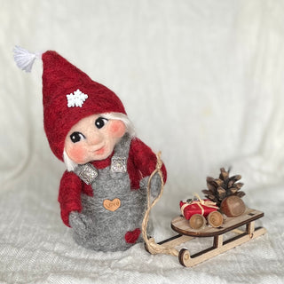 Ullnåla figur - Petra