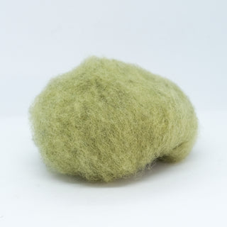 Karda wool - Heather lime green