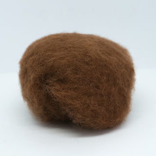 Karda wool - Light chocolate brown