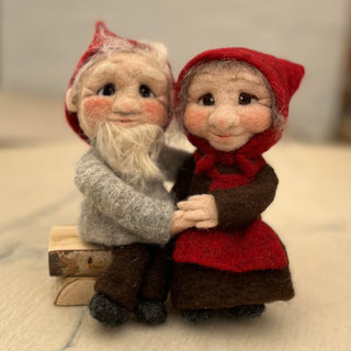 Ullnåla figur - Ella og Arthur