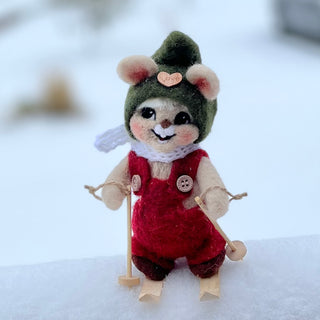 Ullnåla figur - Bjørn