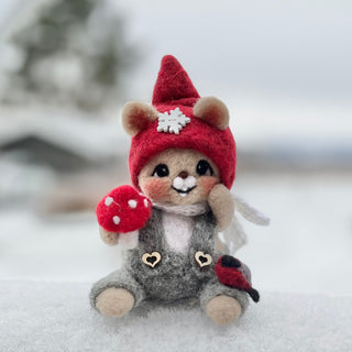 Ullnåla figur - Pernille