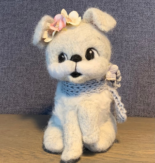 Ullnåla figur - Tassen