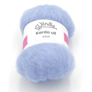 Karda wool - Ice blue