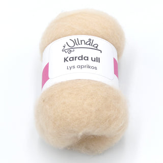 Karda wool - Light apricot