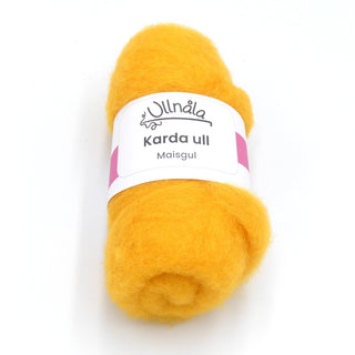 Karda wool - Maize yellow