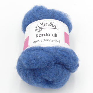 Karda wool - Heathered denim blue