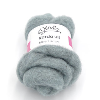 Karda wool - Melert ice mint